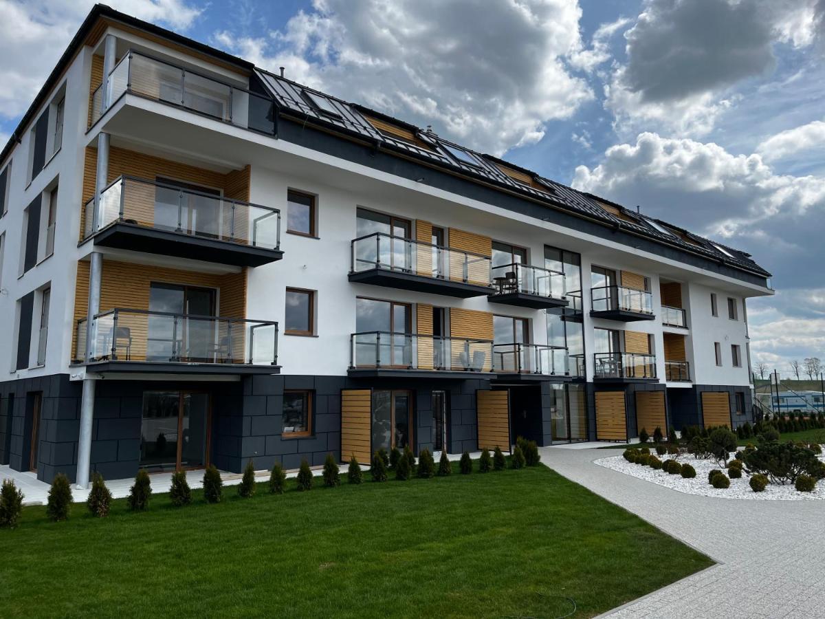 Klimatyzowany Apartament Blue , Sarbinowo Parking Basen Екстер'єр фото