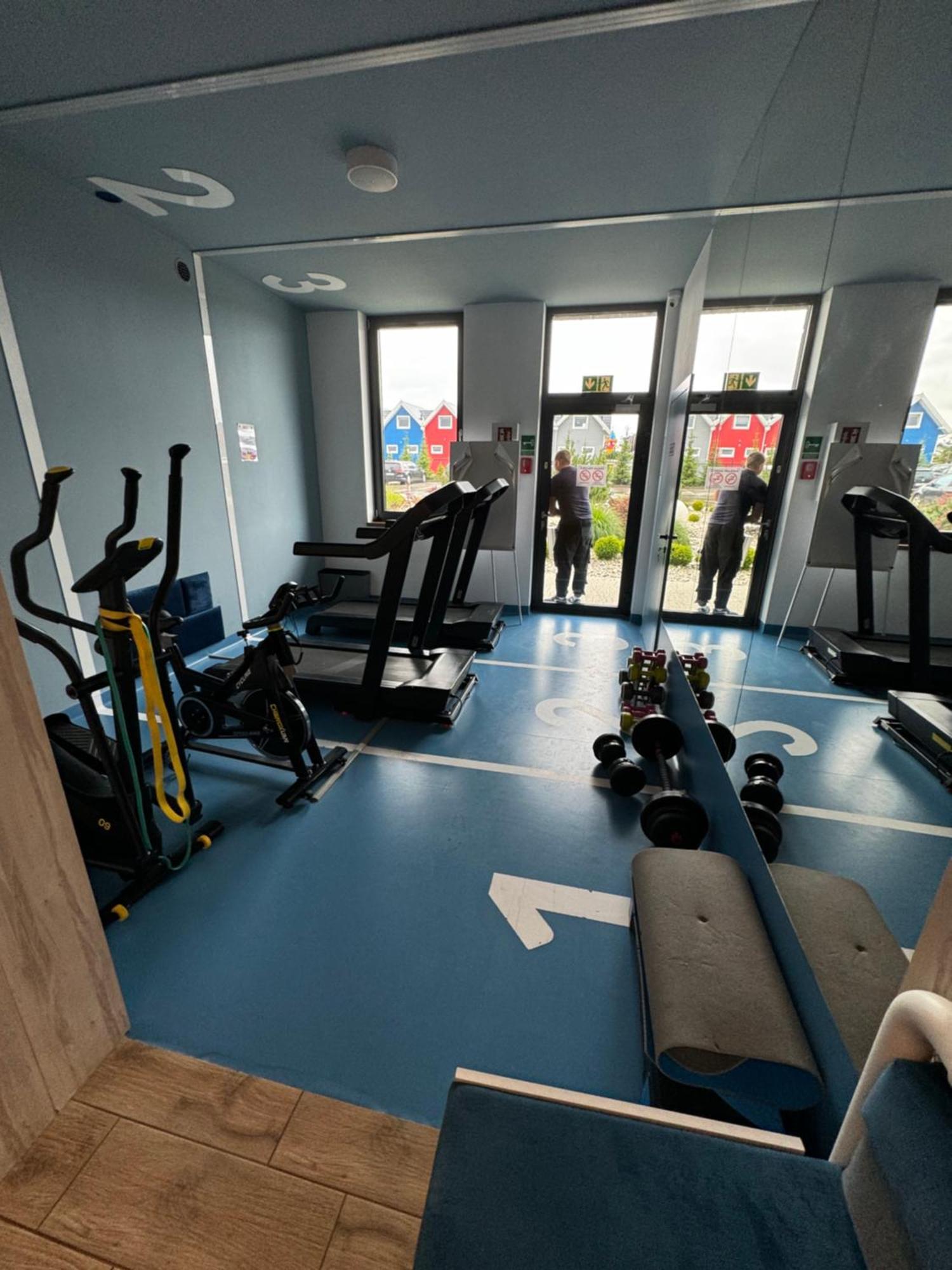 Klimatyzowany Apartament Blue , Sarbinowo Parking Basen Екстер'єр фото