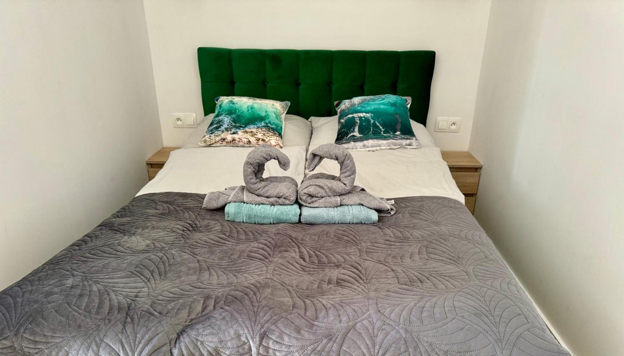 Klimatyzowany Apartament Blue , Sarbinowo Parking Basen Екстер'єр фото